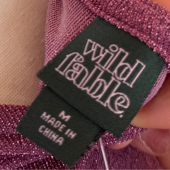 Elegant Plum Long Sleeve Dress - Picture 7 of 7